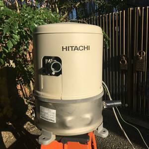 日立浅井戸用ポンプWT-P200X 未使用品試運転のみ　HITACHI 井戸水　庭池