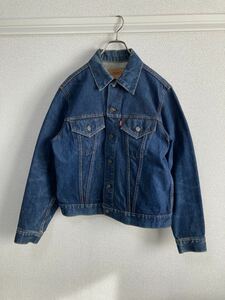 美品！70s Levis リーバイス 70505 BIGE 4th デニムジャケット ビンテージ インディゴ 濃紺 サイズ42☆60s 557 3rd 507 2nd XX 大戦 1st