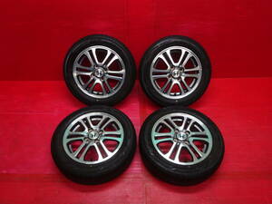 ホンダ N-BOX純正14インチホイール 4本 4.5J +40 4H 100 YOKOHAMA iceGUARD iG60 155/65R14 スタッドレスタイヤ N-ONE N-WGN 軽 HONDA