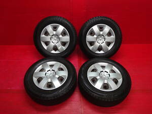 ルノー カングー純正15インチホイール 4本 6J +44 5H 108 BS BLIZZAK VRX 195/65R15 スタッドレスタイヤ ブリザック VRX Renault Kangoo