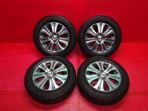 ホンダ フリード純正15インチホイール 4本 5.5J +50 4H 100 ice FRONTAGE 185/65R15 スタッドレスタイヤ フリードスパイク HONDA FREED