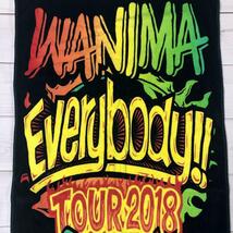 【新品未使用】WANIMA ワニマ　タオル　tシャツ フェス　パーカー　グッズ　ライブ　ツアー　エビバディ　everybody　2018_画像2