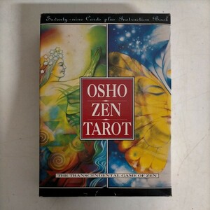 【英語版/カード全79枚揃】OSHO ZEN TAROT タロットカード オラクル 和尚 禅 潜在意識●中古/現状渡し/状態は写真でご確認を/箱角縁傷み有