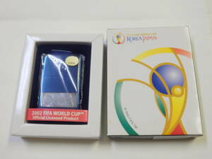 ZIPPO ジッポー 未使用 2002 FIFA WORLD CUP KOREA JAPAN イオンコーティング ION CATIONG 送料込み