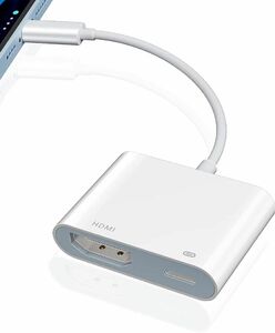 ●送料無料● i-Phone HDMI 変換アダプタ変換ケーブルライトニング