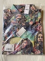 S（us)即決　新品未使用 　ReynSpooner ×BobMarley、ボブマーレー　限定コラボシャツ　レゲー　 スプーナークロス　アロハ _画像10