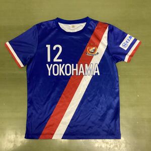 横浜 Fマリノス サッカー 半袖 Tシャツ　ユニフォーム サイズ　フリー