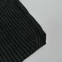 DKNY オールド ダナキャラン デザイン コットンニット セーター サイズ M/ブラック ダークグレー/ビンテージ_画像4