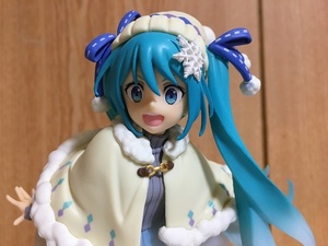 ★美品！（送料350円）「初音ミク オリジナル冬服ver. フィギュア HATSUNE MIKU」 //ボーカロイド プライズ タイトー 音楽 グッズ