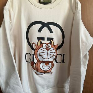 GUCCI×ドラえもん ドラえもんコラボ 牛柄スウェット