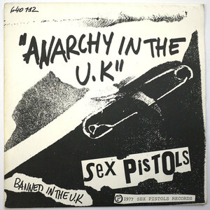 7 SEX PISTOLS[ANARCHY IN THE UK]フランスORG!