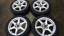 ウェッズ レオニス16インチ アルミホイール 16x7J 5H114.3＋48 ホイール セレナ エクストレイル ジューク エルグランド ノアVOXYオデッセイ_画像1