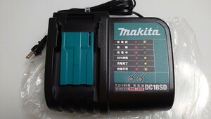 新品　未使用品　makita AC100v専用　7.2-18V用　充電器　DC18SD マキタ BL1830 BL1850 BL1860 対応 セット同梱品