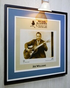 ビッグ・ジョー・ウィリアムス/1930s プロモ・フォト額装/Big Joe Williams/Delta Blues/Country Blues/ Art interior decorate ブルース