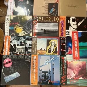 柳ジョージ&レイニーウッド LP レコード 13枚