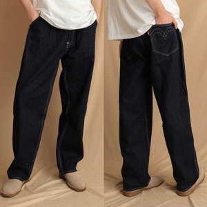 リーバイス レッド W34 プリーテッド トラウザー デニムパンツ 定価13200円 Levi’ｓ Red PLEATED TROUSER DIAMOND SEA　A11200000