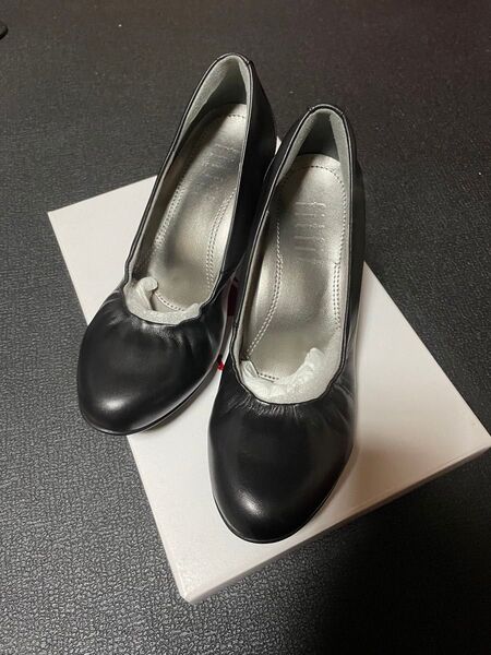 【お盆期間お値下げ中】パンプス fit fit 黒 22.5cm