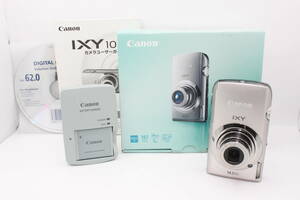 ★極上品★キャノン CANON IXY 10S シルバー コンパクトデジタルカメラ L1180#1796