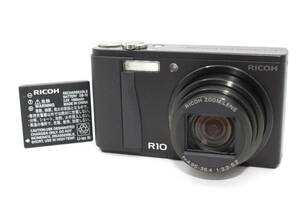 ★外観極上★リコー RICOH R10 ブラック コンパクトデジタルカメラ L500#1879