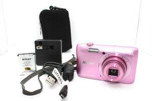 ★極上品★ニコン Nikon COOLPIX A300 ピンク コンパクトデジタルカメラ L600#1880