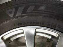 I.23L8　☆　スタッドレスタイヤ & アルミホイール　４本セット　DUNLOP WINTER MAXX 03　195/65R15 91Q　走行距離約1000km　USED　☆_画像4