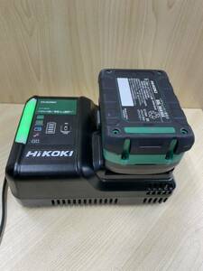 （218）送料無料 HiKOKI マルチボルト バッテリー BSL36A18X 36v-18v リチウムイオン蓄電池 急速充電器 UC18YDL2 2点セット