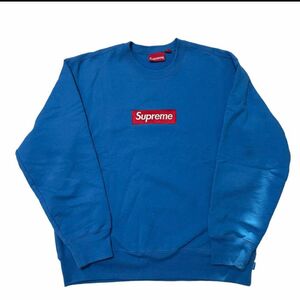 Supreme Box Logo Crewneck "Blue" Sサイズ