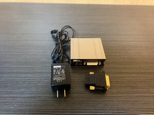 中古品　ラトックシステム　VGA to DVI/HDMI 変換アダプタ REX-VGA2DVI