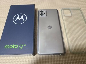 モトローラ motorola moto g32 シルバー