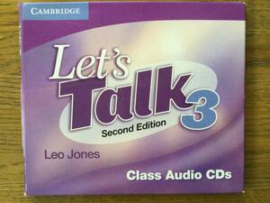 Let's Talk 3 CLASS AUDIO CDs / CD3枚 / 中級の上