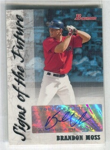 【MLB】2007 Bowman『Brandon Moss』Auto(直筆サイン) 