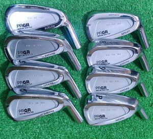 ◆名器・三浦技研製作◆PRGR　DATA801 FORGED　#3-PW　head only 8pcs　プロギア　データ801　軟鉄鍛造　フォージド　キャビティ