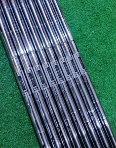 良品・番手別設計　プロギア　Spec Steel　#3-PW 8本　M-43(S)　日本シャフトのPRGR専用設計　3I-PW　DATA TR CR