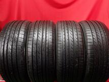 中古タイヤ 225/40R19 93W 4本セット ヨコハマ ブルーアース RV-02 YOKOHAMA BLUEARTH RV-02 8.5分山★n19 デリカ D:5 レガシィ B4_画像1