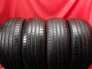 中古タイヤ 215/45R17 91Y 4本セット ミネルバ F205 MINERVA トライスター SPORT POWER2 TRISTAR SPORT POWER 2 8分山★n17