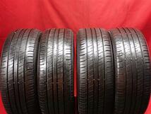 タイヤ4本 《 グッドイヤー 》 エフィシェントグリップ エコEG02 [ 215/45R17 91W ]8.5/8分山★ レガシィ インプレッサ BRZ 86 n17_画像1