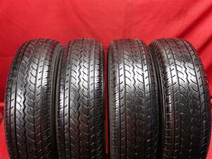 タイヤ4本 《 ヨコハマ 》 ジョブ RY52 [ 195/80R15 103/101L / 107/105L ]8/9分山★ 商用車 ハイエース キャラバン コモ n15