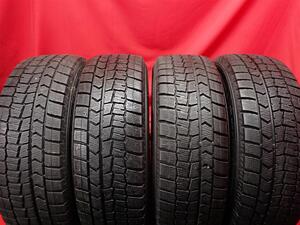 スタッドレス4本 195/65R15 91Q 4本セット ダンロップ ウィンター MAXX 02(WM02) DUNLOP WINTER MAXX 02 8.5分山★stati15 アイシス