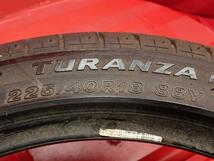 単品 タイヤ 1本 《 ブリヂストン 》 トランザER33 [ 225/40R18 88Y ]8.5分山★n18 ゴルフ ベンツ Aクラス Bクラス アウディA4_画像9