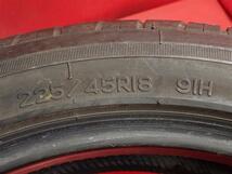 単品 タイヤ 1本 《 ナンカン 》 ウルトラスポーツNS-II [ 225/45R18 91H ]9分山★n18 クラウン マークX オデッセイ アテンザ エスティマ_画像9