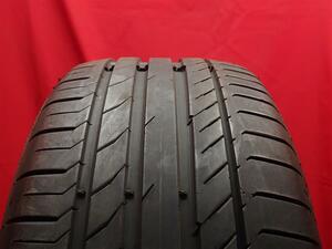 単品 タイヤ 1本 《 コンチネンタル 》 コンチスポーツコンタクト5 [ 235/55R19 101Ｗ ]8.5分山★n19 アウディQ5 RAV4 ボルボXC レクサス