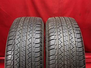 タイヤ2本 《 ミシュラン 》 ラティチュード ツアーHP [ 265/60R18 110H ]9.5分山★ グランドチェロキー ランドクルーザープラド n18