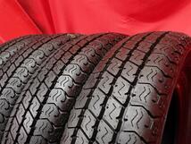 中古タイヤ 145/80R12 80/78N 4本セット ヨコハマ スーパー バン Y356 YOKOHAMA SUPERDIGGER VAN Y356 9.5分山★n12 商用車6PR エブリィ_画像4