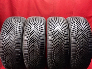 中古タイヤ 255/55R18 109W 4本セット ミシュラン クロスクライメート SUV MICHELIN CROSS CLIMATE SUV 9.5分山★n18