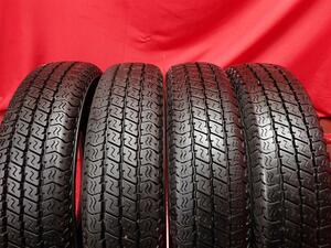 中古タイヤ 145/80R12 80/78N 4本セット ヨコハマ スーパー バン Y356 YOKOHAMA SUPERDIGGER VAN Y356 8.5分山★n12 商用車6PR エブリィ