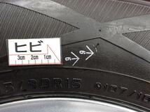 スタッドレス 6スポークタイプ1P+ ダンロップ ウィンターMAXXSV-01 [ 195/80R15 107/105 ] 8.5分山★ ハイエースレジアスエース stwt15_画像9