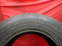 中古タイヤ 265/70R18 114S 単品1本 ヨコハマ ジオランダー A/T・S YOKOHAMA GEOLANDAR A/T-S 9.5分山 アルマーダ パトロール_画像7