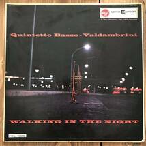 オリジナルRCA盤 Quintetto Basso Valdambrini Walking in the night _画像1
