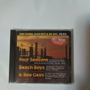 Just Tracks:The Hits of Four Seasons,Beach Boys & Bee Gees 新品、未開封 ケース割れあり