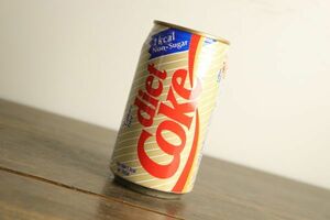 ★【希少 レア】当時物 珍品 未開封品 ダイエット コーラ diet coke 350ml 缶 昭和レトロ 1kcal Non-Sugar 空き缶 コレクション ys133